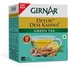 Girnar detox verde bustine di tè - desi kahwa, 10 borse