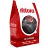 Ristora 100 Capsule Caffè Ginseng Compatibile con Nescafé Dolce Gusto