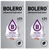 Generico SET 48 BOLERO DA 3 GRAMMI Ice Tea Passion Preparato istantaneo polvere solubile in bustine Sticks per Bevande con Stevia e Vitamina C e Senza Zucchero ideale per fitness e diete