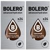 Generico SET 48 BOLERO DA 3 GRAMMI Coconut Preparato istantaneo polvere solubile in bustine Sticks per Bevande con Stevia e Vitamina C e Senza Zucchero ideale per fitness e diete