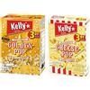 Kellys Kelly'S Popcorn Per Microonde Confezione Duo,Burro E Formaggio - 3X90Gr