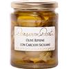 Conserve Conti Olive Ripiene con Carciofi siciliani in olio extravergine d'oliva - Vaso da ml. 314 - produzione artigianale Conserve Conti