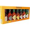 TABASCO Kit de regalo - 7 bottiglie di vetro da (7 * 148 ml) Original/Green Jalapeño/Chipotle/Habanero/Garlic Cayenne/Scorpion/Roasted peppers