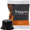 CAFFÈ TORALDO CAPSULE | Compatibile LAVAZZA BLUE | Caffè Selezionato, Tostato e Torrefatto in Italia | Eccellenza del Caffè Napoletano (100 Capsule, Miscela Cremosa)
