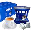 Vitale Caffè 100 Cialde Capsule Vitale Caffè Miscela Extrema Estremamente cremosa Compatibili per Nespresso