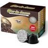 Oro in Bocca 200 Capsule di Caffè Compatibili con Nescafé Dolce Gusto, Miscela Platino Espresso Robusta, Gusto Intenso, Crema Corposa, Aroma Speziato, Tostatura Italiana, Made in Italy (200, Platino)