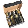 Casa Bonaria Box Degustazione Travel - Olio EVO Italiano 100 ml, Mirto Rosso e Bianco di Sardegna 100 ml, Miele Artigianale 5x40g, Idea Regalo Gourmet