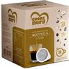 CUORE NERO CAFFE Cuore Nero Caffè - NOCCIOLA, 8 Caffe Cialde ESE Filtro Carta 44MM, Caffè Cialde Aromatizzato Al Gusto Nocciola, Cialde Caffe Da 7,5G
