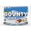 Bounty Minis Barrette Snack di Cioccolato al Latte Ripiena al Cocco, 333g