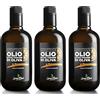 Leone Pace olio dal 1910 Leone Pace dal 1910- Condimento Naturale a base di Olio Extravergine di Oliva aromatizzato con limoni freschi spremuti, gusto morbido con note agrumate, ideale per esaltare piatti e insalate- 3X0,5 lt