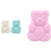 Generico Marshmallow Orsetti Morbidi zuccherati disponibili in tre colori Senza Glutine per Compleanni,Battesimi,Nascite e Eventi 900g (Rosa)