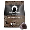 Caffè dal Mondo 100 Capsule Compatibili con Nespresso - Selezione Argento Vivo - Intensità 12 - Caffè dal Mondo