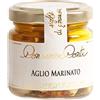 Conserve Conti - Aglio marinato in olio extravergine d'oliva - 4 vasetti da ml. 106/360 g -produzione artigianale siciliana