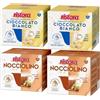 Generico Set 80 Capsule Ristora Compatibili con le Macchine ad uso domestico Nescafè®* Dolce Gusto®* 40 Cioccolato bianco 40 Nocciolino