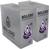 Generico SET 48 BOLERO DA 9 grammi Blackcurrant Preparato istantaneo polvere solubile in bustine Sticks per Bevande con Stevia e Vitamina C e Senza Zucchero ideale per fitness e diete