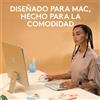 Logitech Lift for Mac mouse Mano destra RF Wireless Ottico 4000 DPI