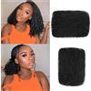 Huarisi 1b Afro Kinkys Bulk Human Hair for Dreadlock Extensions Repair Locs 1 Pack 50Gram 4c 4b Afro Kinky-curly Human Hair Bulk for Twist Braiding 12 Inch