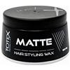 Totex Hair Styling Matte Cream Wax I Natural Matte Look Finish I Hair Defining Paste Matte Wax 150 ml