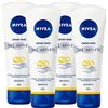 Nivea Crema Mani 3in1 Anti-Età Q10 & Filtri UV Anti-Rughe Lozione Idratante Previene Macchie Ammorbidisce Cuticole - 4 Flaconi da 100ml