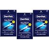 DenTek, set completo di 75 plettri per filo interdentale, confezione da 3, 225 pezzi