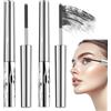 BASTOUR Mascara Washable Metal Curling 3D Mascara impermeabile, impermeabile e di lunga durata, slancio senza grumi per aggiungere lunghezza e volume fibra eyelash (nero) (2 pezzi)