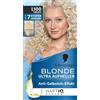 Blonde Schwarzkopf Blonde Sbiancante L100 Biondo ghiaccio (175 ml), tintura per capelli per schiarire i capelli con olio attivato con sistema HaptIQ, fino a 7 livelli senza giallo