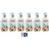 Felce Azzurra 6x Malizia - Bagno Schiuma, Latte di Cocco - Bath Foam Bagnoschiuma 1000ml + 1 Confezione di Talco Felce Azzurra in omaggio, Busta da 100g