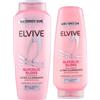 L'Oreal Paris Elvive Glycolic Gloss Shampoo Ultra-Illuminante con Acido Glicolico, 300 ml, per Capelli Spenti o Opachi (Shampoo + Balsamo)