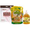 FEI FAN SET SAPONE MANI All'Olio Di Cocco: Ricarica In Busta, Deterge Con Delicatezza Mani, Viso e Corpo 1000ml + Sapone In Dispenser 500ml + Guanto In Spugna (Ricarica+Dispenser+Guanto)