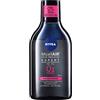 NIVEA Acqua micellare 400 ml Waterproof Nivea MicellAIR Formula 3 in 1 che rimuove efficacemente il trucco, pulisce e idrata la pelle senza sfregare, utilizzare micelle per rimuovere olio, sporco e