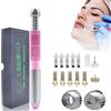 DBOQ Hyaluron Injection Pen Kit 0,3 ml/0,5 ml Acido Ialuronico Indolore Senza Ago Penna per Iniezione per Anti Invecchiamento, Rimozione delle Rughe, Cura Della Pelle con Testa di 10 Fiale,Rosa