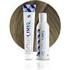 Pop Italy Soielixir Tinta Permanente per Capelli in crema SENZA Resorcina, Parafenilendiammina e Ammoniaca 93 Colori - 100 ml - (Pack Tinta + Ossigeno 20 vol. - 8/13 Biondo Chiaro Beige)