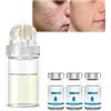 Qklovni Pockmarksheal - Sistema di micro infusione per labbra, sistema viso con siero, rullo microdart all'acido ialuronico Pockmarksheal, siero per la pelle liscia (3 pezzi)