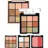 Generic Palette di ombretti | ombretti illuminatori per donna - effetti satinati e opachi cosmetici morbidi bellezza per sera e viaggi