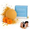 Mudithara Detergente viso solido delicato per adolescenti, Ideale anche per Brufoli Corpo, Schiena, Sedere. Pelle impura e delicata, Con argilla gialla, calendula, alga sea moss, 80g