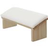 Generic Supporto Per Il Braccio Di Manicure - Pad A Mano Per In Legno, Supporto Per Cuscini D'arte In Pelle PU | Piattaforma Di Bracciolo Per Inclinata, Pad Di Lucidatura Morbida Comoda Per Uso