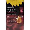 Garnier - Tinta per capelli Olia, colore rosso granata, 6,60, contiene il 60% di oli di fiori, senza ammoniaca (etichetta in lingua italiana non garantita)