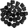 Mipcase Tappo Diffusore (diffuser Cap) per Bottiglia Olio 18 Filetti in Pp Nero, Capacità 5-100ml, Confezione da 30 Pezzi, Facile da Usare e Comodo da Sostituire