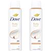 Dove Fruit Fresh Deodorante Spray Anti-Traspirante 48H, Senza Alcool, con Crema Idratante, Fragranza Fruttata, 150 ml (2 Pezzi)