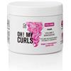 Capello point Oh! My Curls, Maschera Volume e Idratazione, Maschera per Capelli con Collagene, Olio di Argan, Olio di Macadamia, Olio di Jojoba, Adatta per Capelli Ricci e Sottili, Dona Corpo e Volume, 500 ml