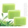 XKrmp Natural Tea Tree Oil Soap - Antifungal Relief & Herbal Cleansing Soap Bar for Deep Pore Cleansing, Daily Refreshing Cleanse, Perfect as Self Care Gifts for Women or Daily Use for Men (3Pcs)