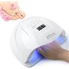 Funthy Dispositivo Medico Di Trattamento Laser per Micosi e Funghi Unghie - Apparecchiatura Di Terapia Led per Piedi, Pulizia e Riparazione Unghie, Strumenti Nail Art