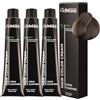 FemMas Tintura per capelli 3x Biondo scuro cenere intensivo 6.11 | Crema colorante con olio di argan, cheratina e ceramidi | Colorazione o tonalizzazione duratura per capelli con risultati di colore