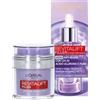 L'Oreal Paris L'Oréal Paris Revitalift Filler Siero Anti Rughe Rivolumizzante Idratante Levigante 30ml + Crema Gel Rimpolpante Nutriente per la Pelle 50ml - 2 Trattamenti con Acido Ialuronico