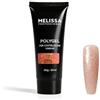 Melissa Professional Melissa Polygel 30ml - Gel Costruttore Professionale per Ricostruzione Unghie - Alta Resistenza, Facile da Modellare, Polimerizza in Lampada UV/LED - Effetto Naturale e Brillante (Ambra Glitter)