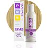 Pop Italy Color Therapy Tinta per Capelli Permanente Professionale - Copertura 100% Capelli Bianchi - Dermatologicamente Testata - 100 ml - Colore (9/0 Biondo Chiarissimo + Ossigeno 20 vol. 150 ml)