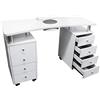 Mira Tavolo da Manicure Professionale con Aspiratore 50W