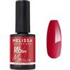 Melissa Professional Melissa Smalto Unghie Gel Polish Semipermanente 9 ml - Colore N.209 Rosso Impero | UV LED, Soak Off, Finish Brillante Professionale