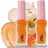 Generico Olio per le Lips, Nourishing Lip Moisturizer, Hydrating Lip Lightening, Shiny Transparent Lip Gloss Plumping, for Dry Lips (02#)