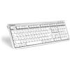 Logickeyboard SKB-CWMU-UK USB QWERTY UK Inglese Argento